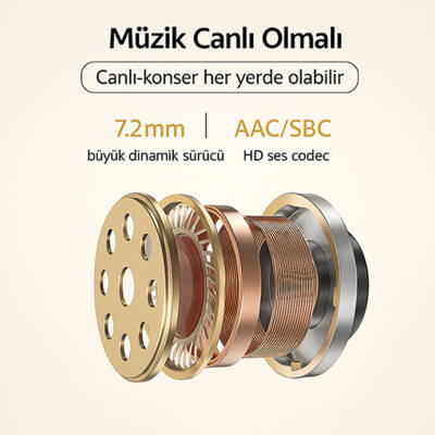 QCY T13 ANC Bluetooth Kulaklık Siyah - 2
