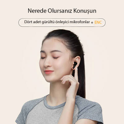 QCY T13 ANC Bluetooth Kulaklık Siyah - 5