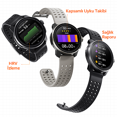 Qcy Track Akıllı Saat Triatlon Spor Saati - 10