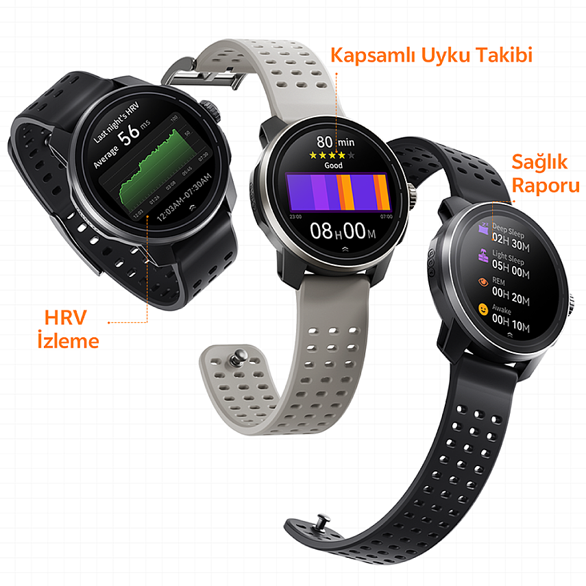 Qcy Track Akıllı Saat Triatlon Spor Saati - 10