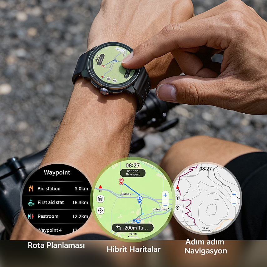 Qcy Track Akıllı Saat Triatlon Spor Saati - 11