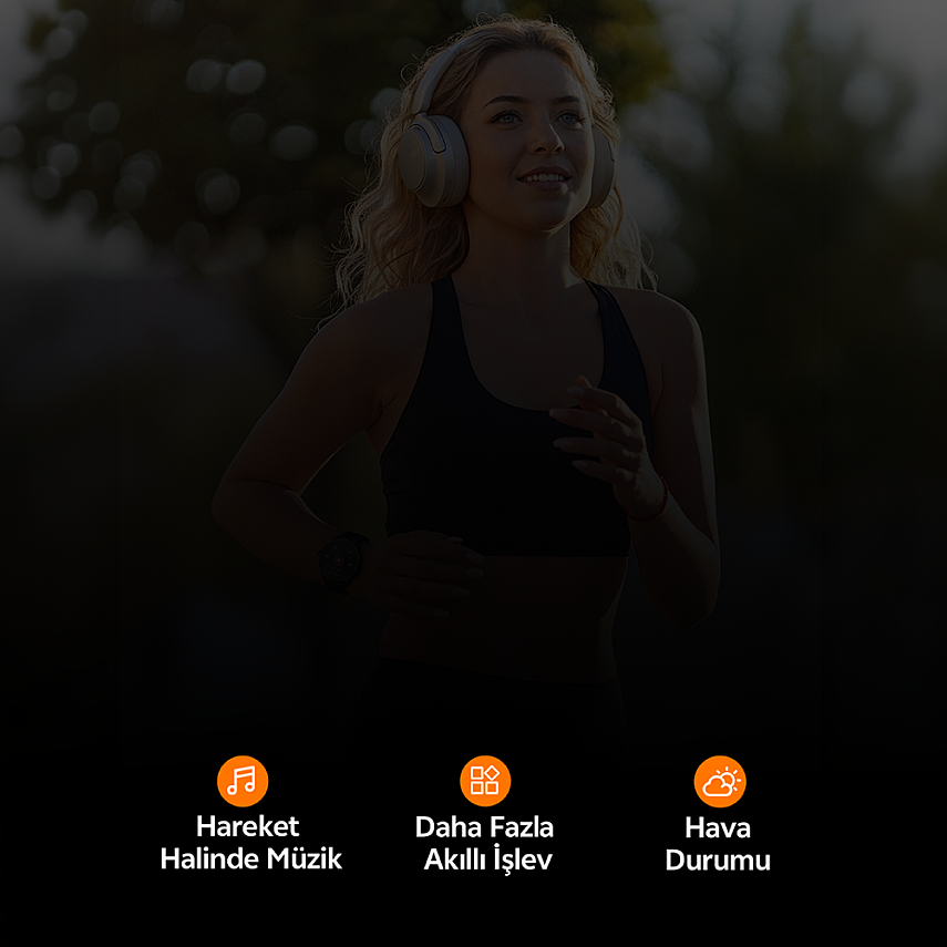 Qcy Track Akıllı Saat Triatlon Spor Saati - 12
